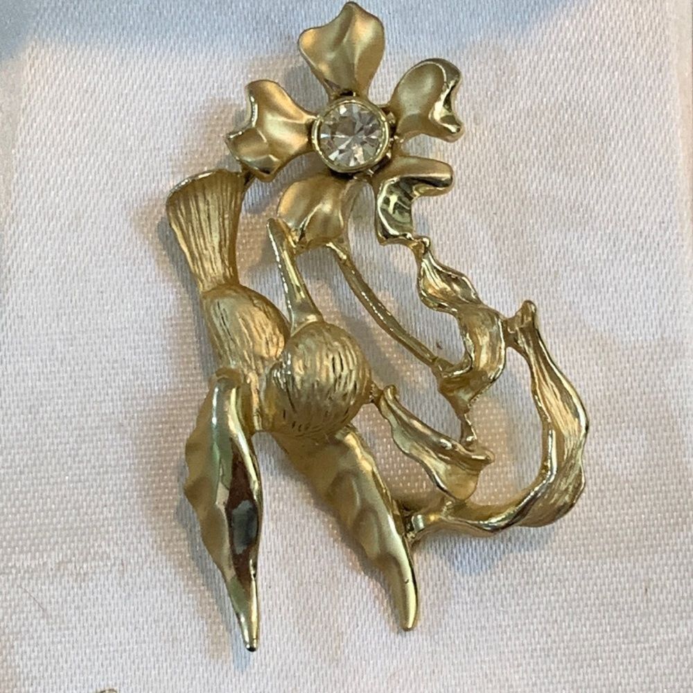 Hummingbird Brooch Louis Giusti Designer
